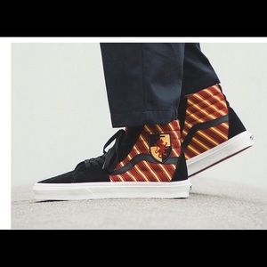 Boys Harry Potter High Top Vans